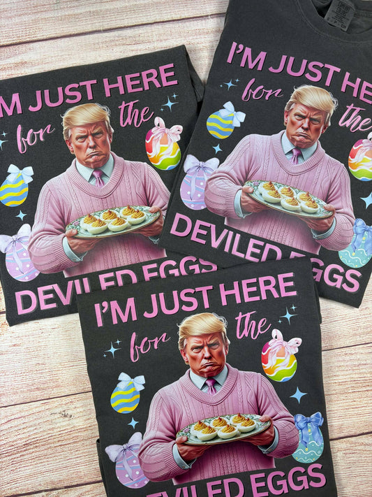 TRUMP Deviled Eggs Easter - T SHIRT - (Comfort Color)