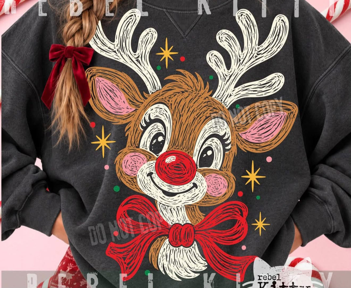 GIRLY RUDOLPH 1020262------ LONGSLEEVE----------(LAT) 10212KRV