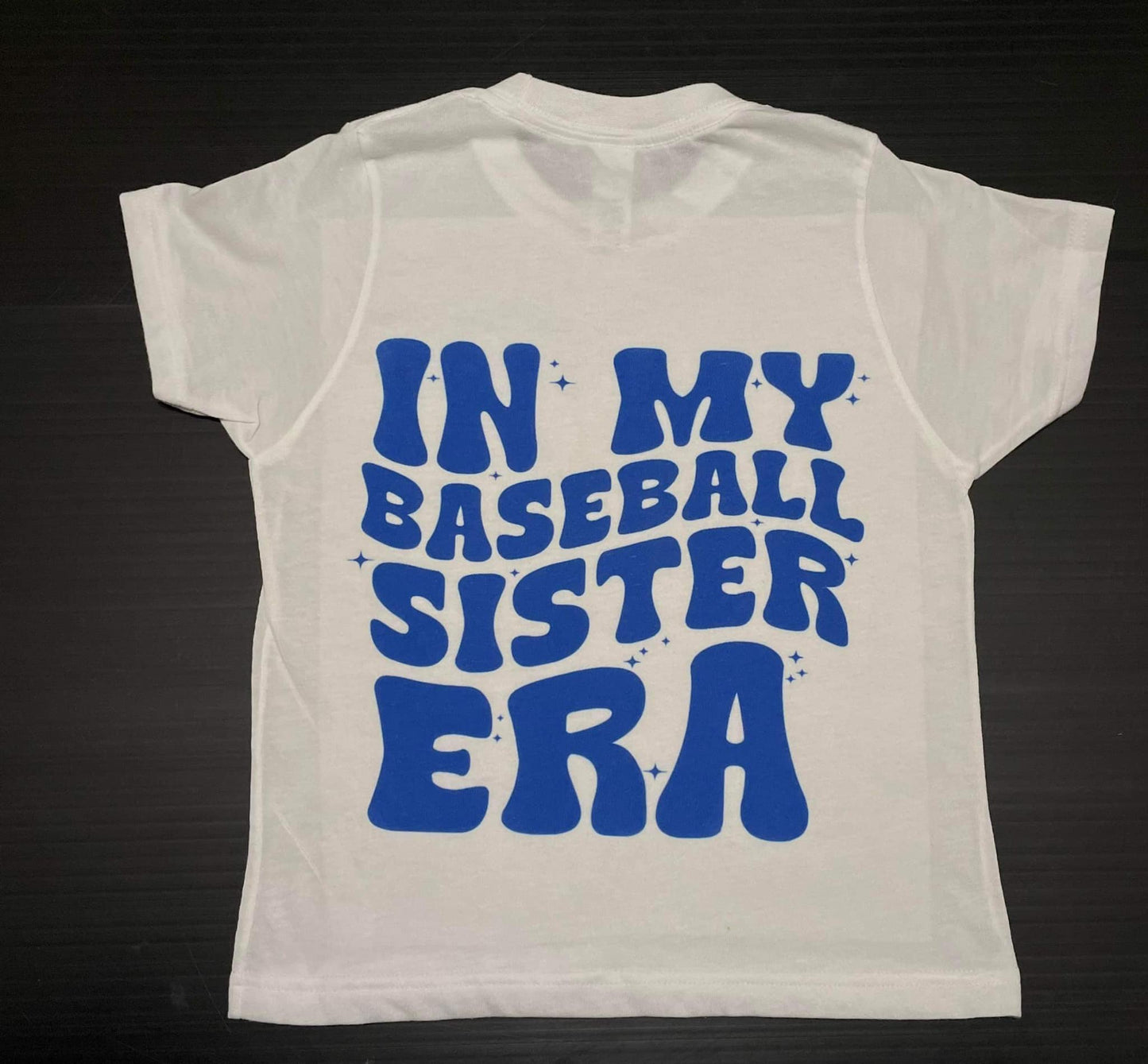 In my baseball sister era red font