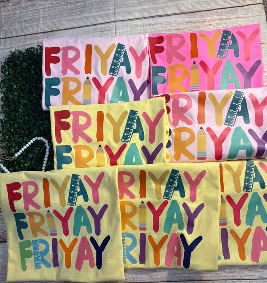 FriYAY - T SHIRT - (Comfort Color)