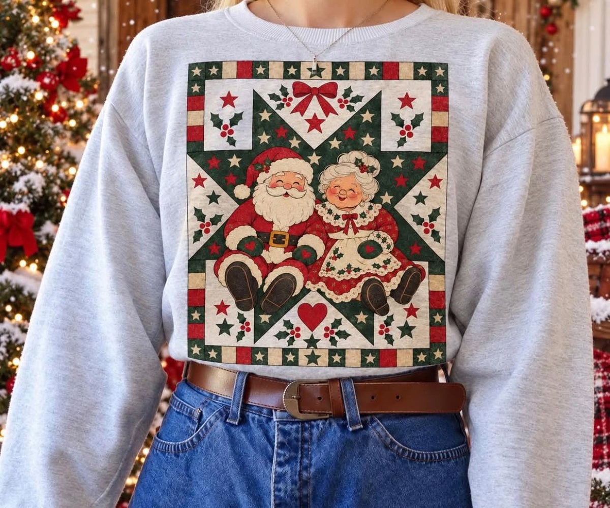 VINTAGE CHRISTMAS 1025262------ SWEATSHIRT----------(GILDAN)102626LO