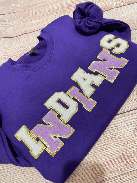 Png Indians chenille sweater