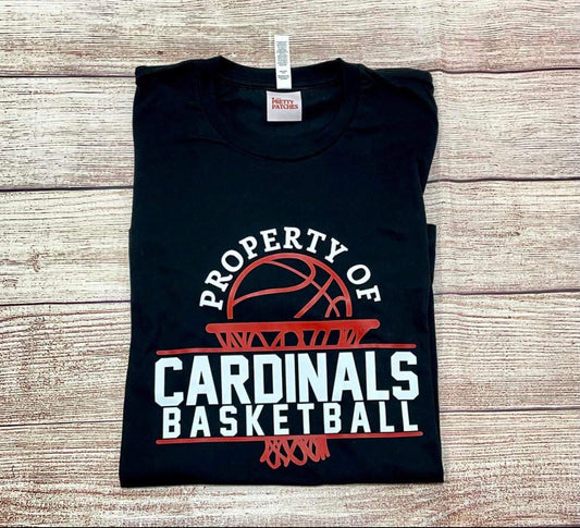 Basketball- bridge city cardinals basketball SWEATSHIRT -(NOT A HOODIE)