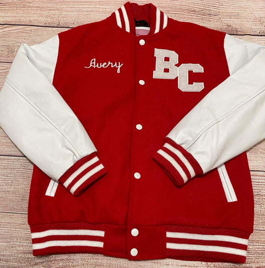 Custom letterman jackets